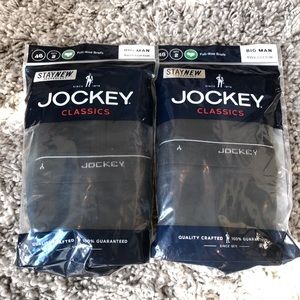 Jockey Black Cotton Briefs 2 packs of 2 (4 total)
